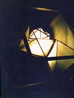 Lamp: wood and rice paper 1985